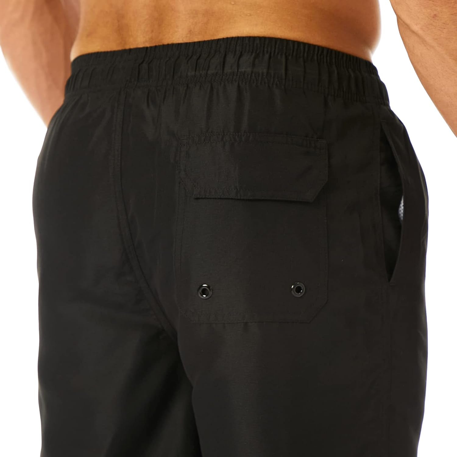 Mens Swim Trunks Long, Quick Dry Boardshorts, 9 Inches Inseam Bathing Suits with Mesh Lining